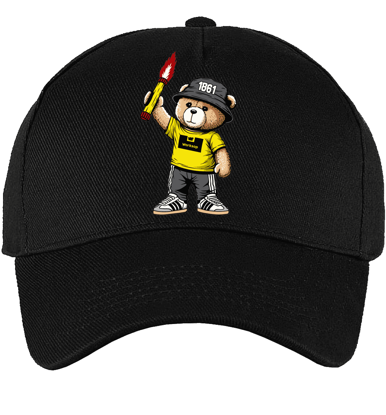 Worksop 1861 bear Kappe