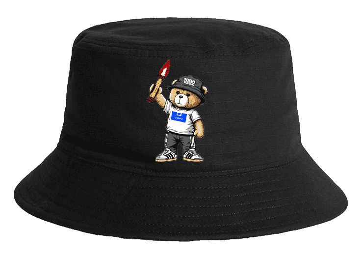 Oxford 1882 bear Bucket Hat
