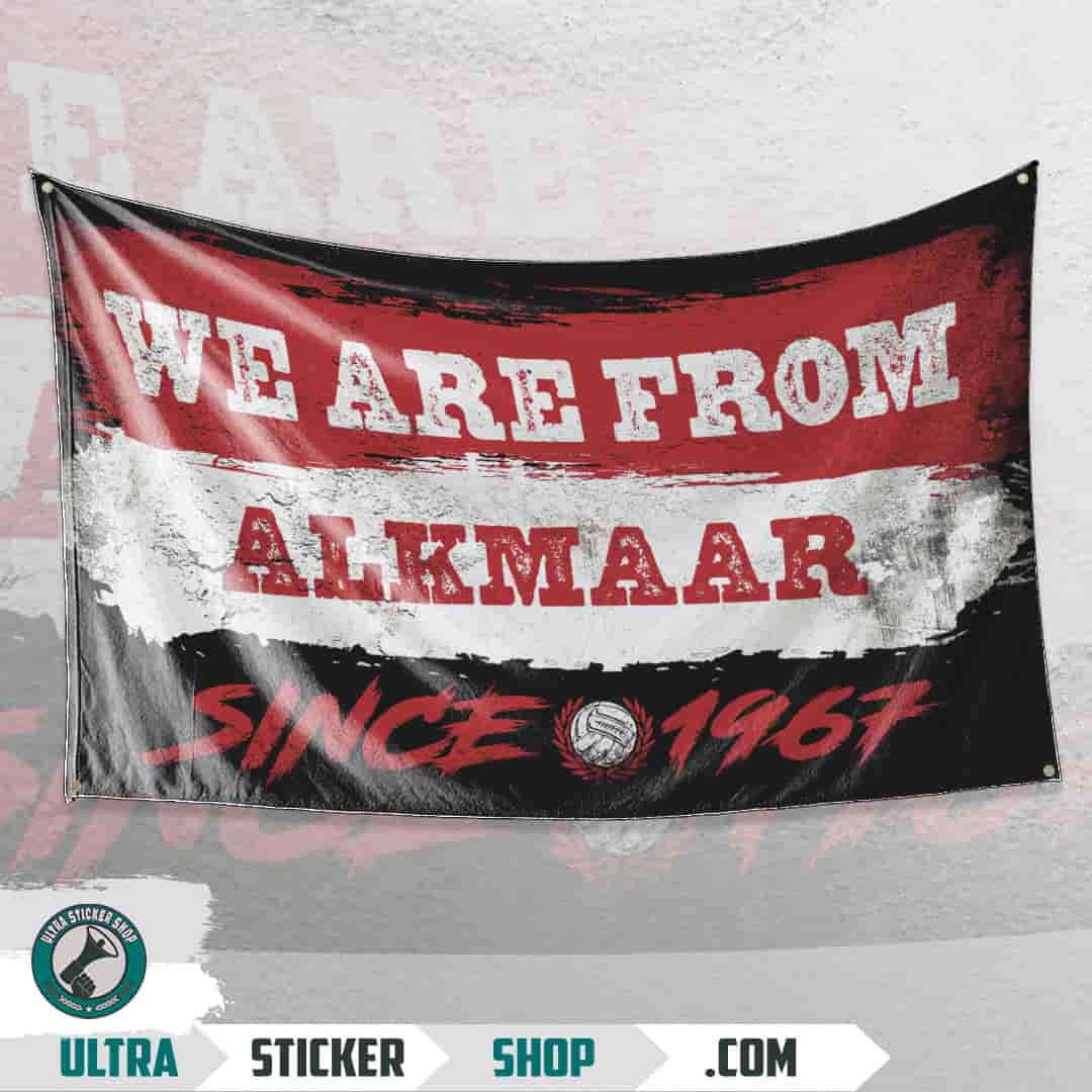 We are from Alkmaar since 1967 Flagge