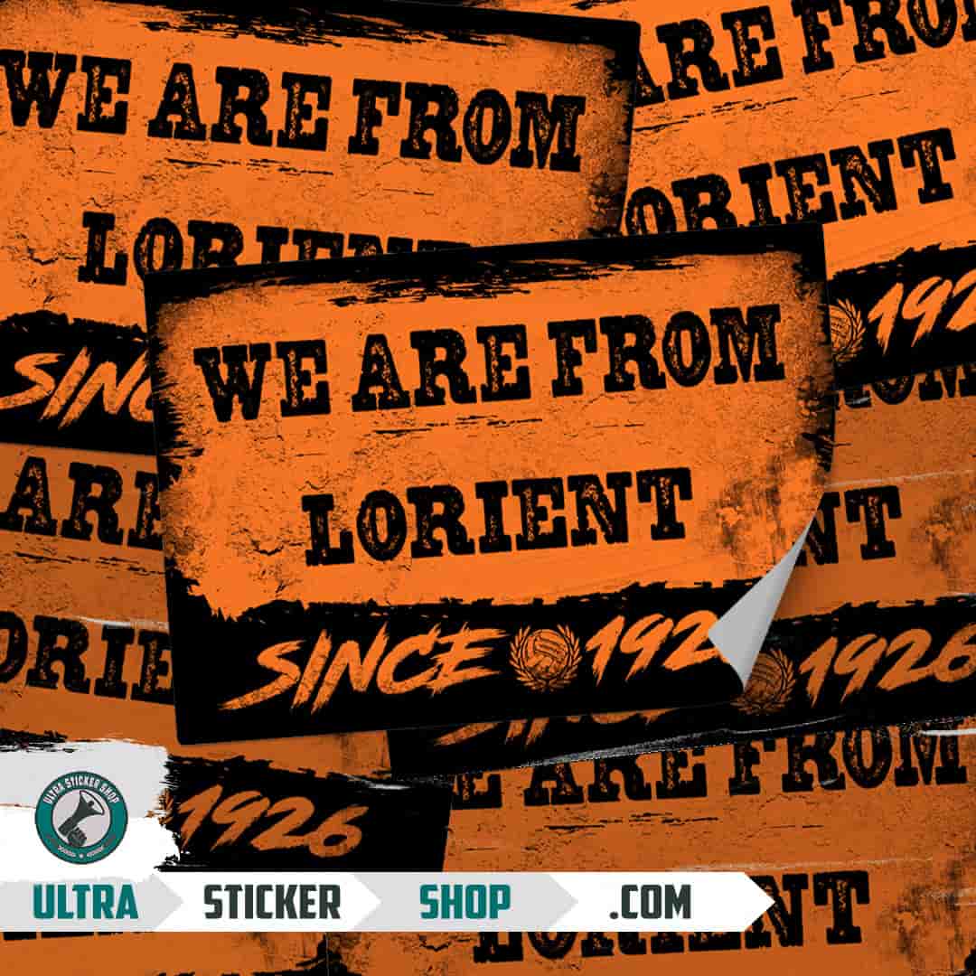We are from Lorient since 1926 Nalepnice