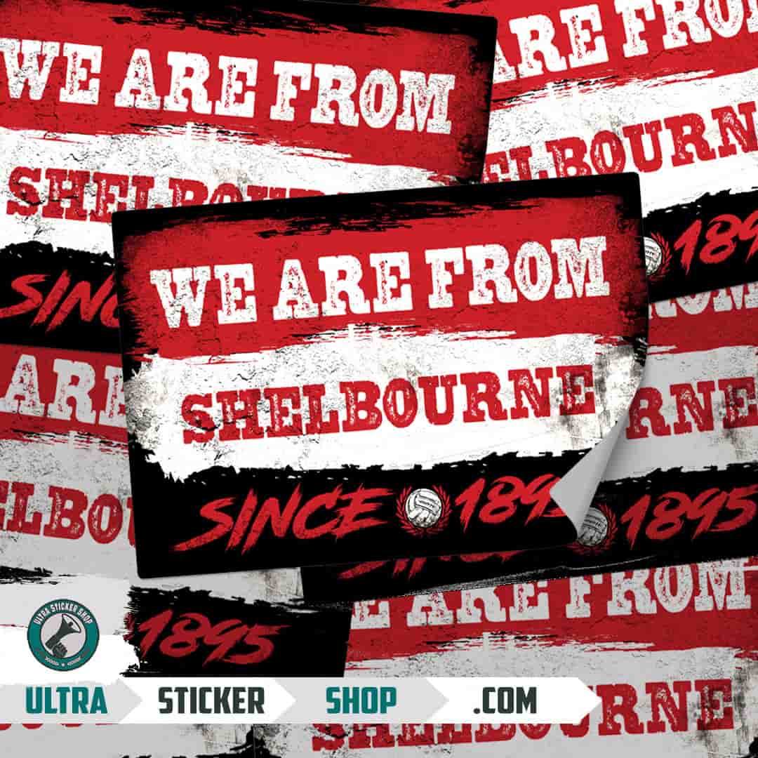 We are from Shelbourne since 1895 Nalepnice