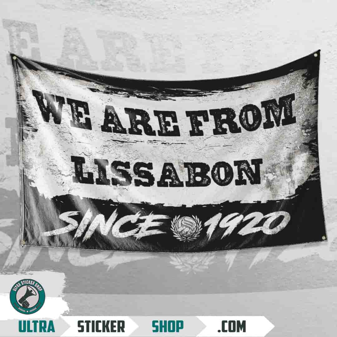 We are from Lissabon since 1920 Flagge