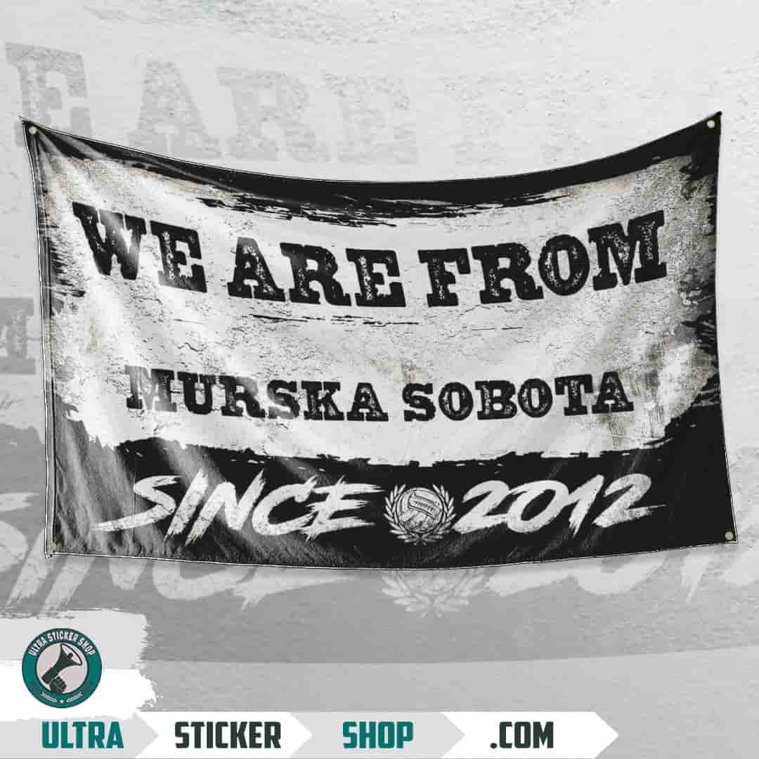 We are from Murska Sobota since 2012 Flagge