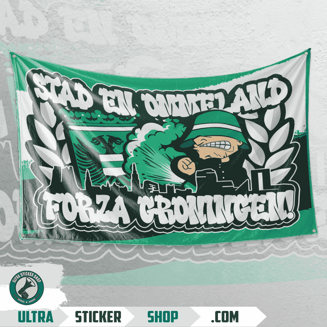 Stad en ommeland Forza Groningen Vlajka