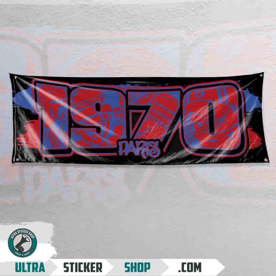 1970 Paris Flaga