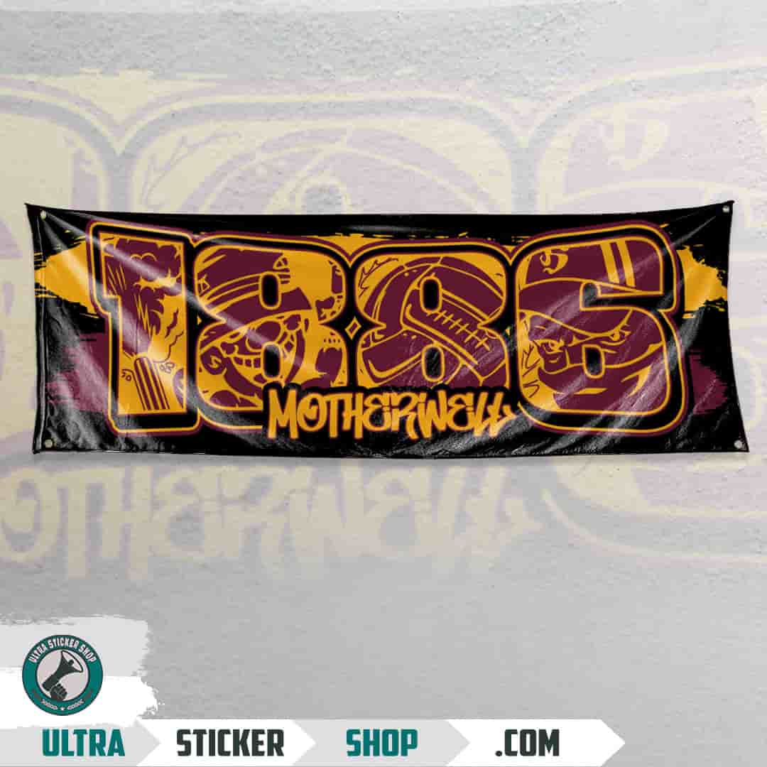1886 Motherwell Flagge