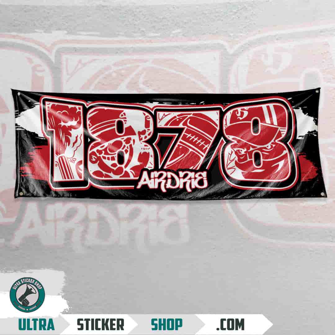 1878  Airdrie Flagge