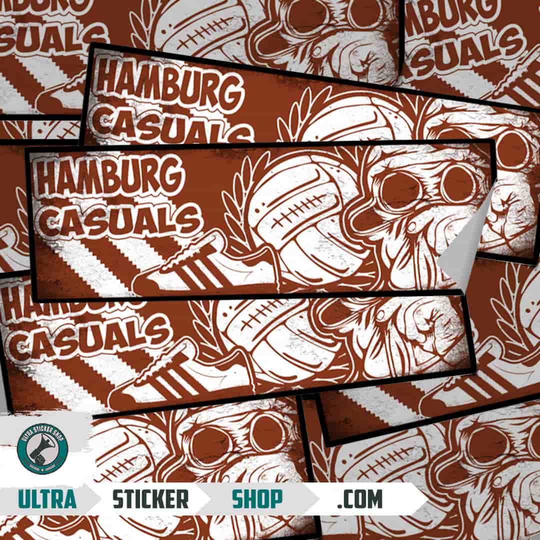 Hamburg casuals Klistermærker