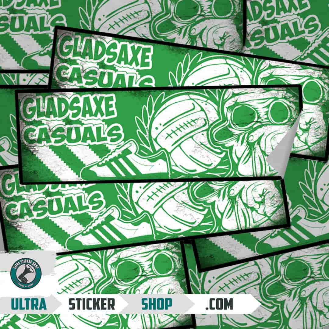 Gladsaxe casuals Nalepnice