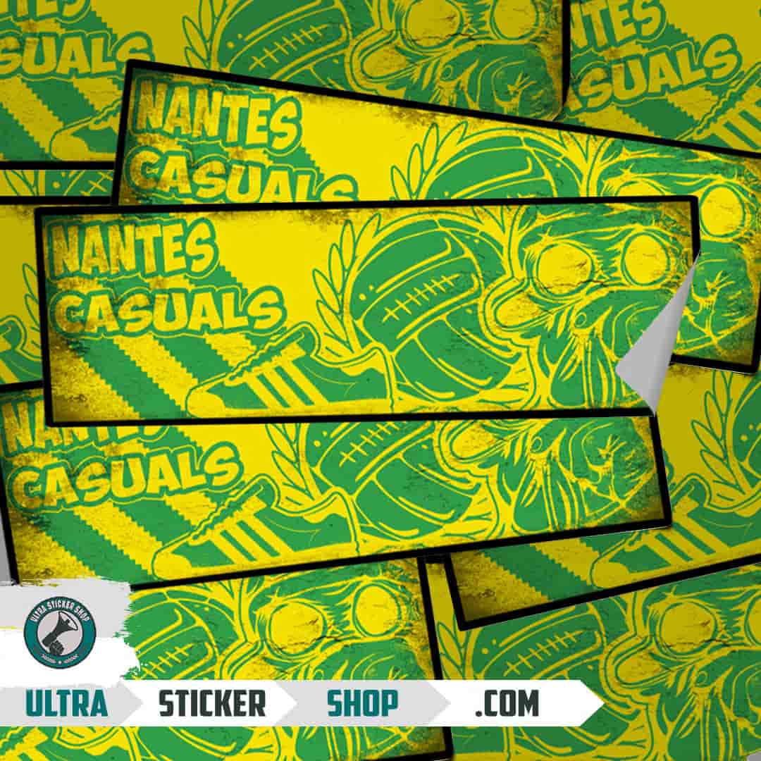 Nantes casuals Stickers
