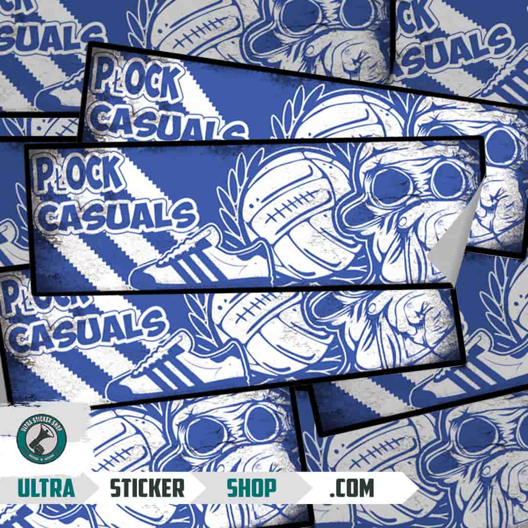 Płock casuals Autocollants