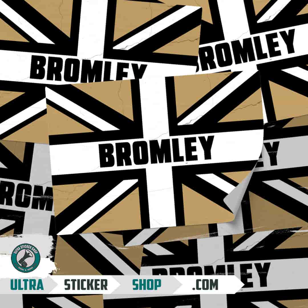 Bromley Union Jack Nalepnice