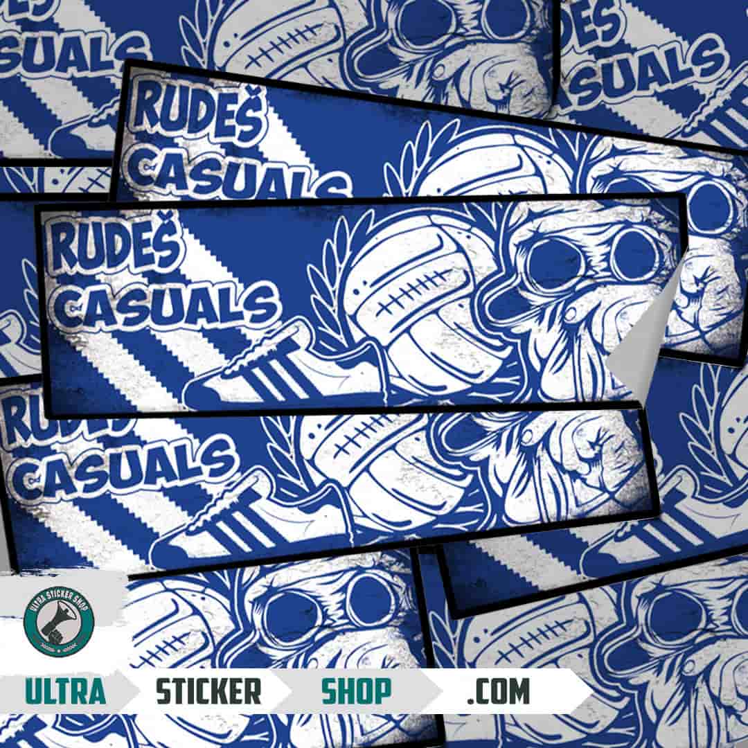 Rudeš casuals Nalepnice
