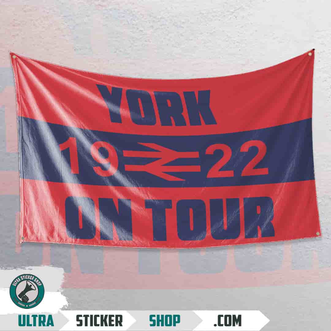 York 1922 on tour Flaga