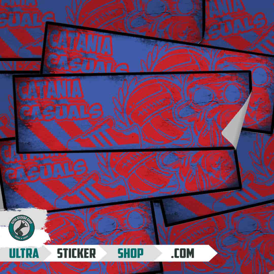 Catania casuals Aufkleber