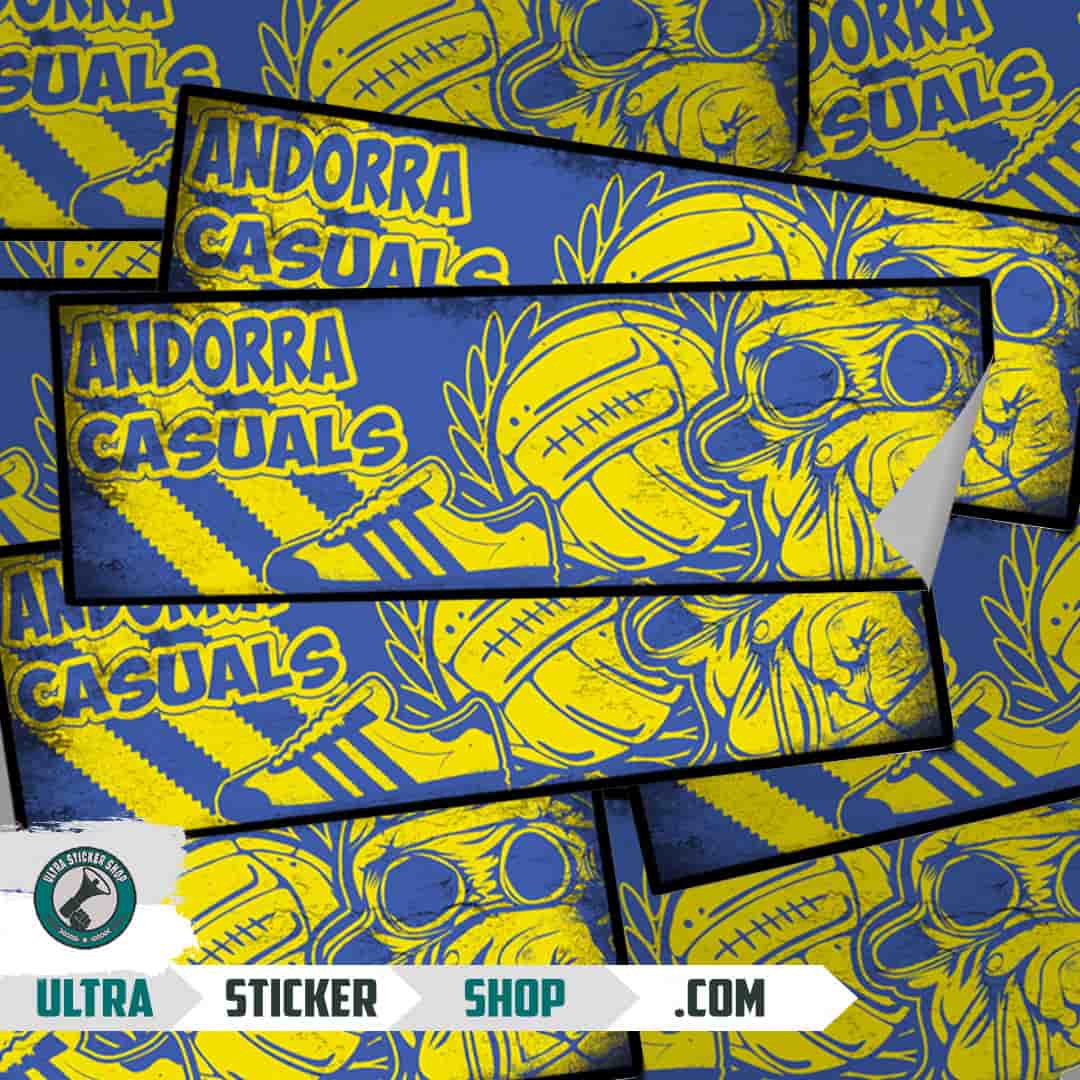 Andorra casuals Nalepnice