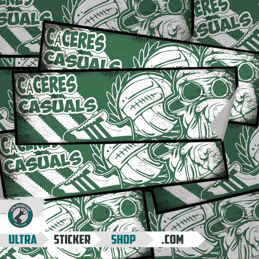 Cáceres casuals Klistremerker