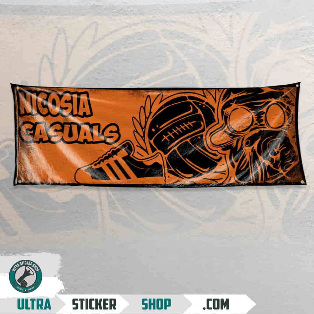 Nicosia casuals Drapeau