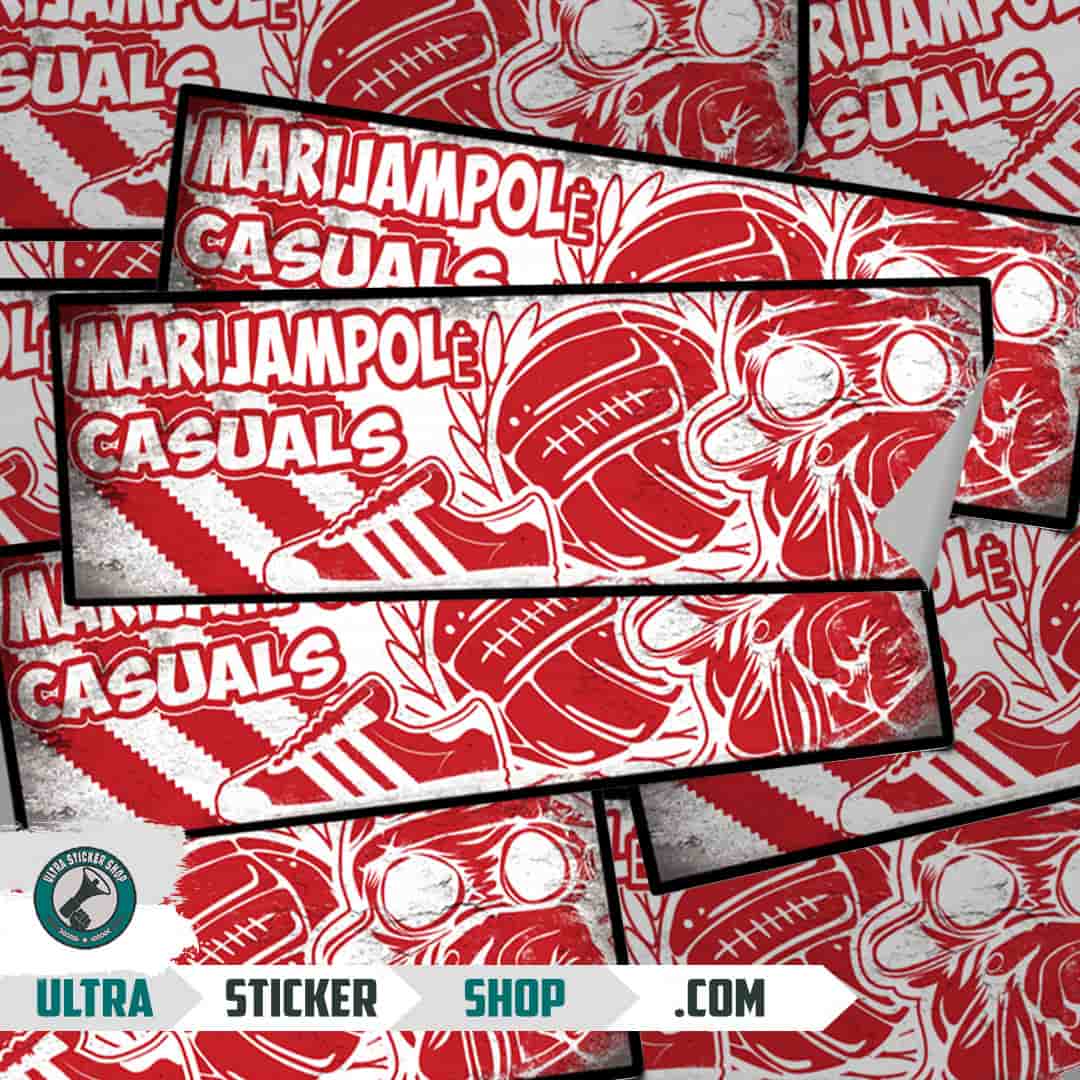 Marijampolė casuals Stickers