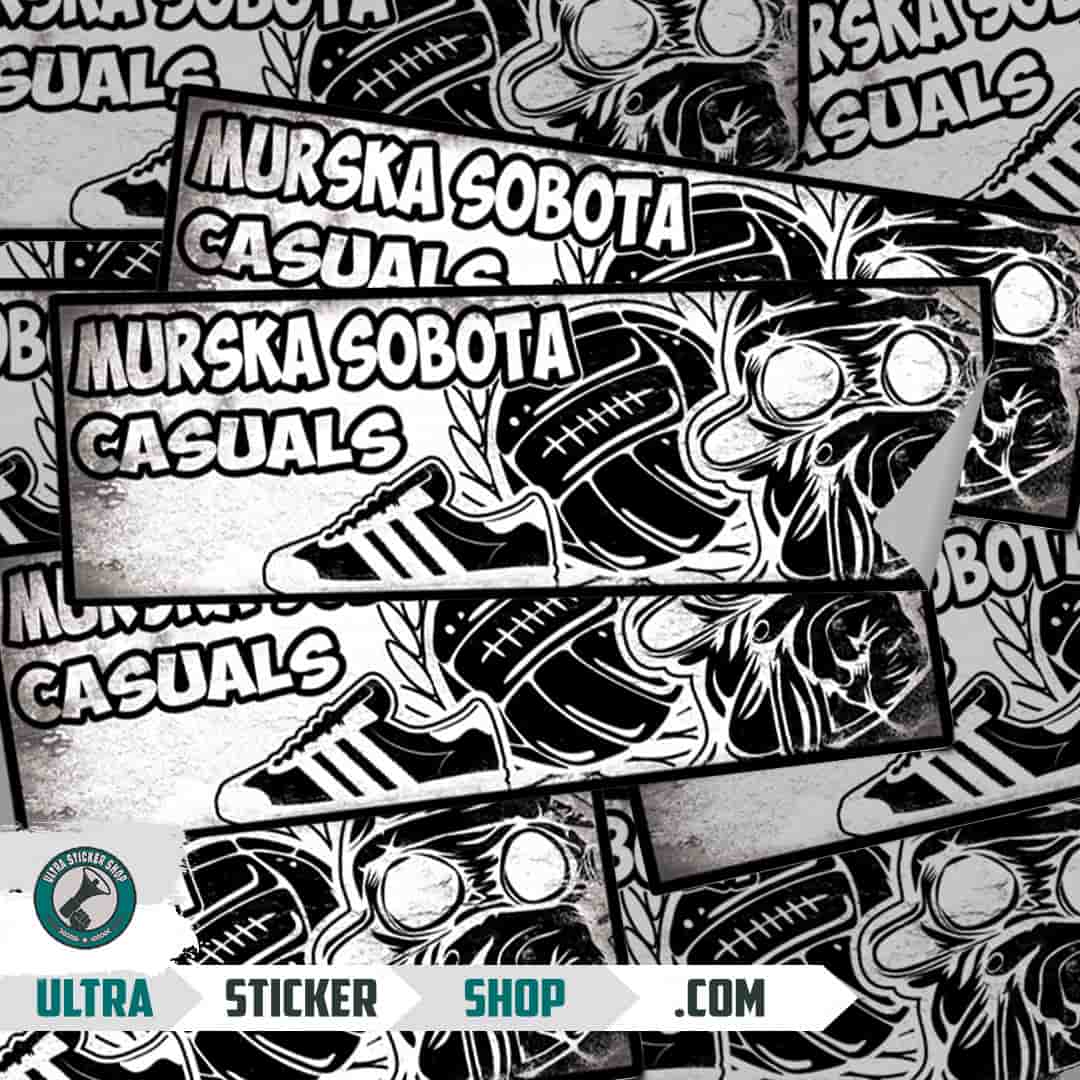 Murska Sobota casuals Aufkleber