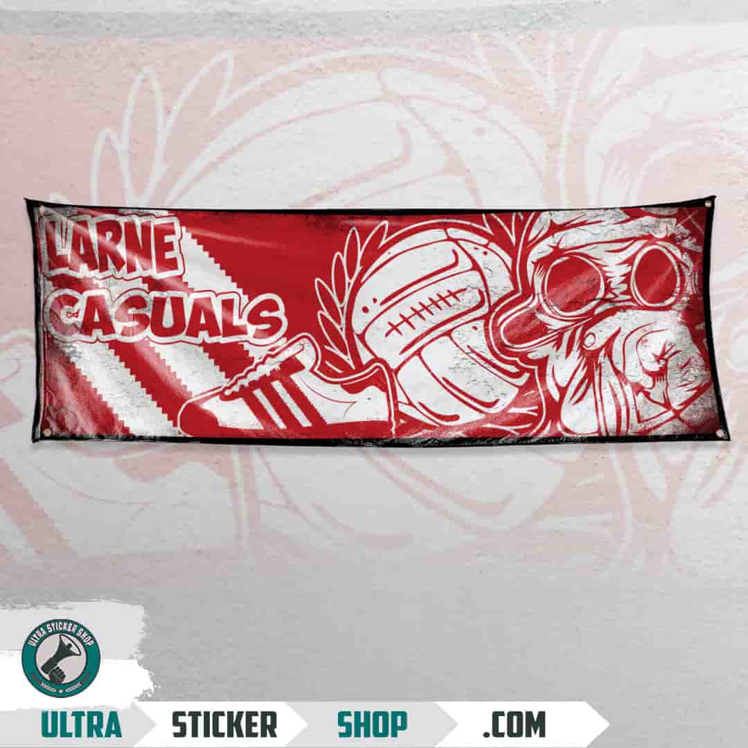 Larne casuals Flagge