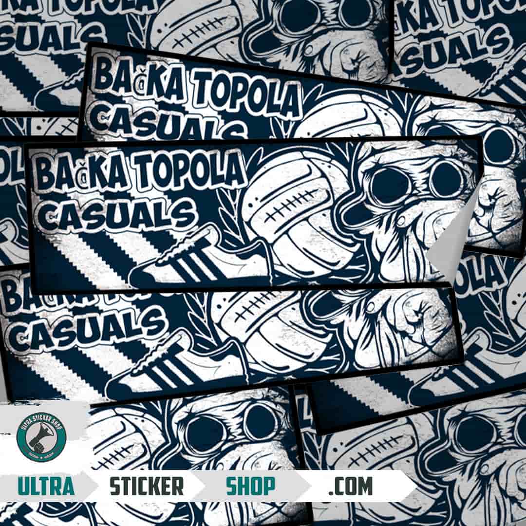 Bačka Topola casuals Stickers