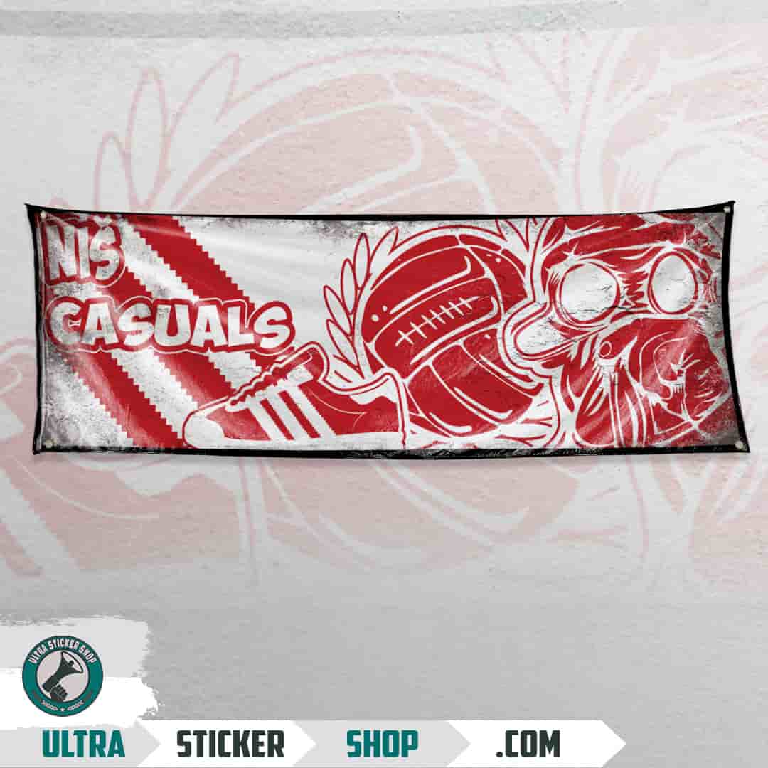 Niš casuals Flagge
