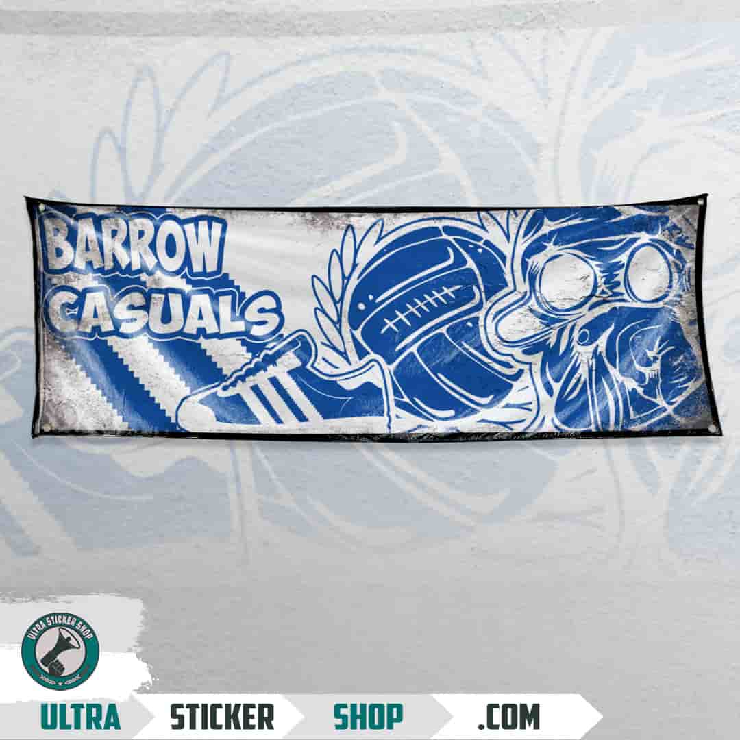 Barrow casuals Bandera