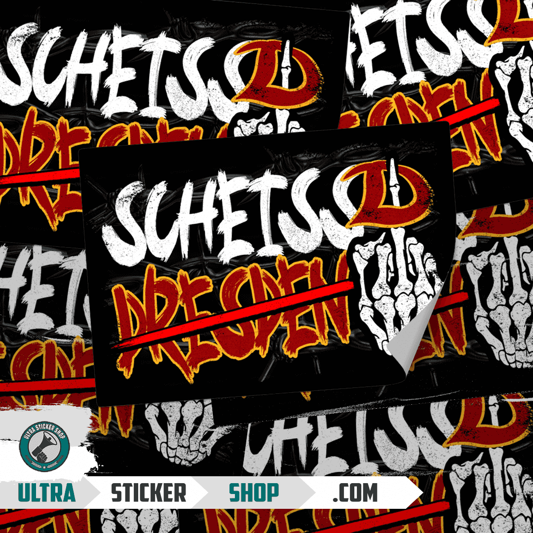Scheiss Dresden Nalepnice