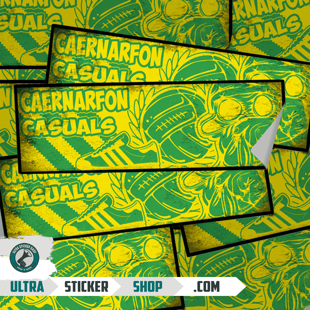 Caernarfon casuals Autocollants