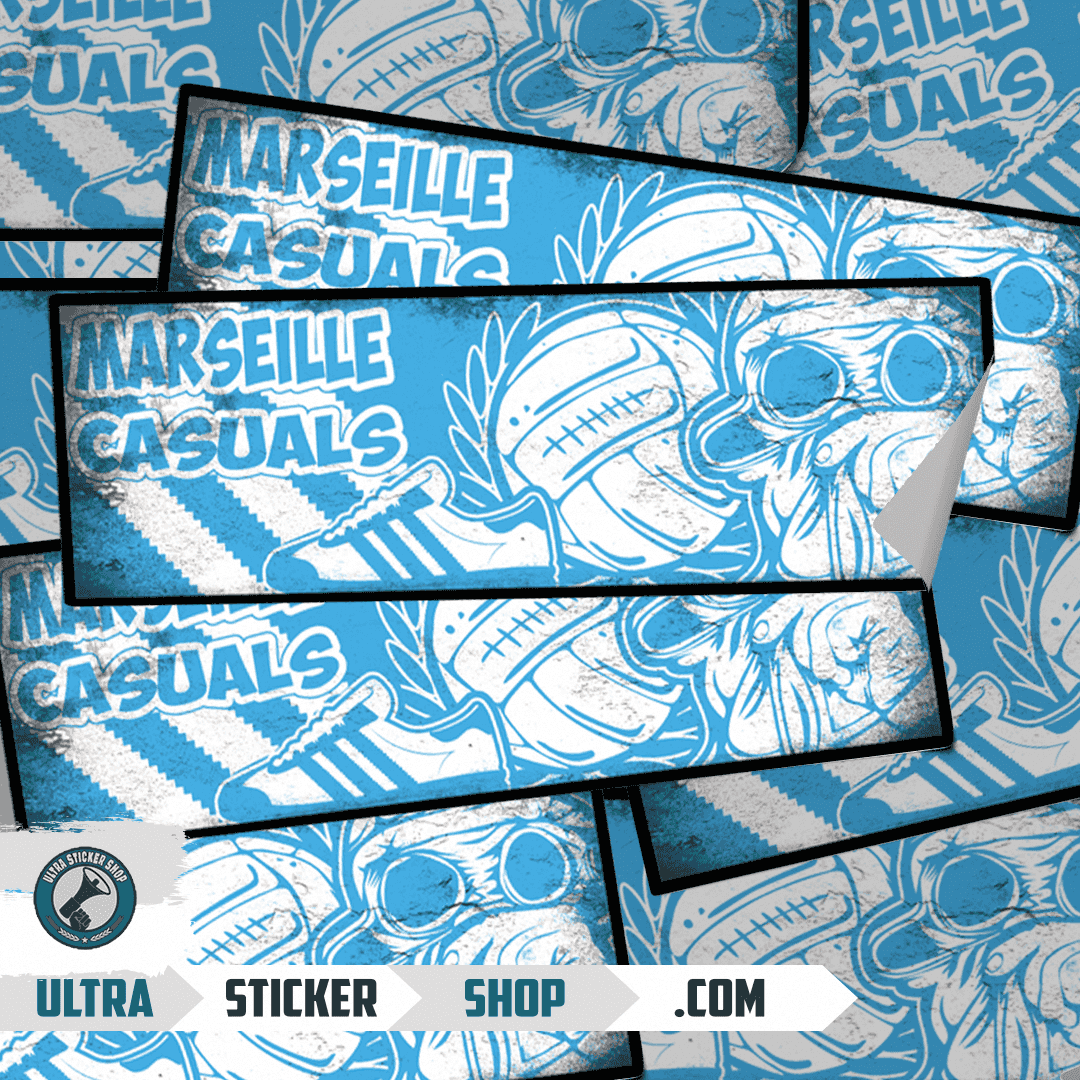 Marseille casuals Autocollants