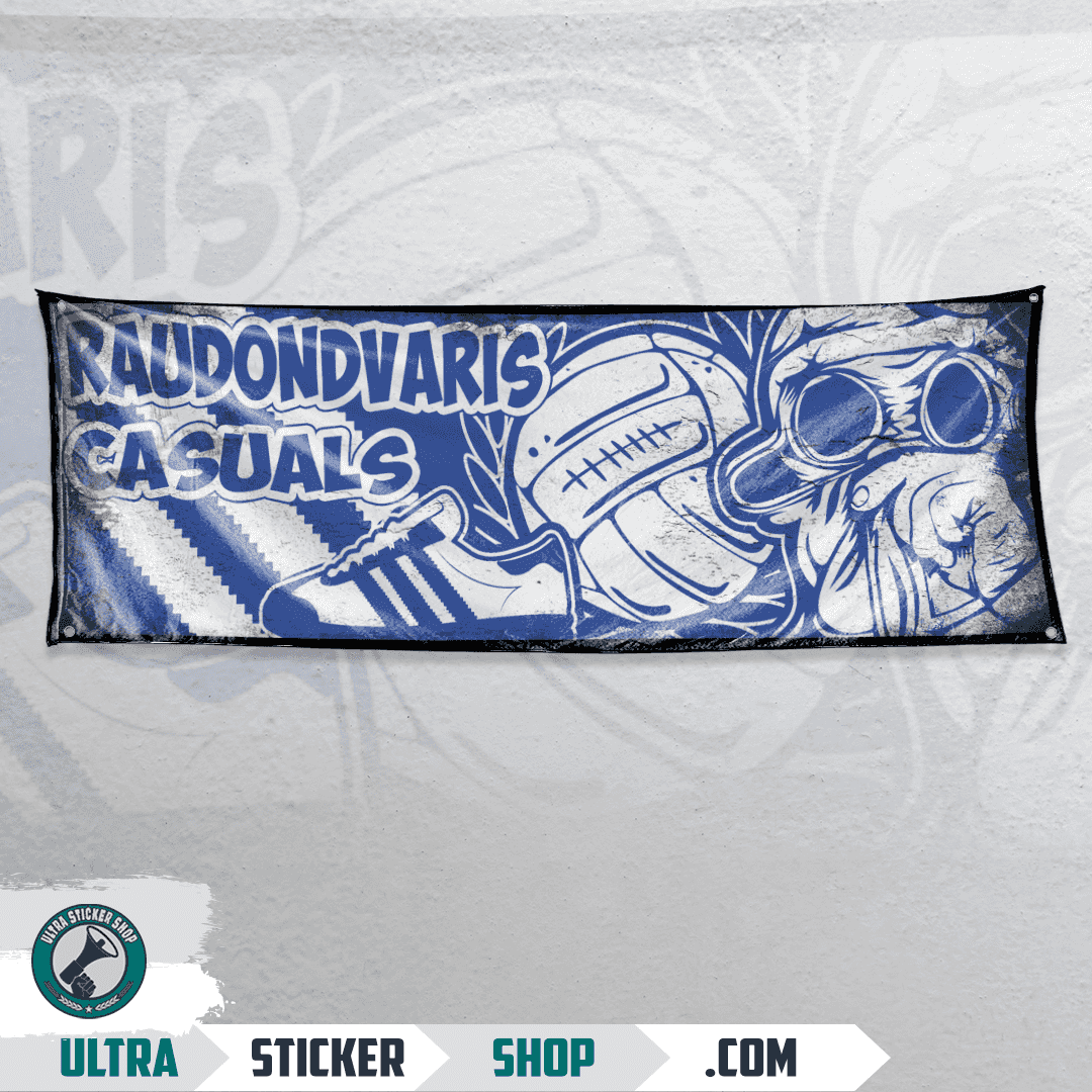 Raudondvaris casuals Zastava