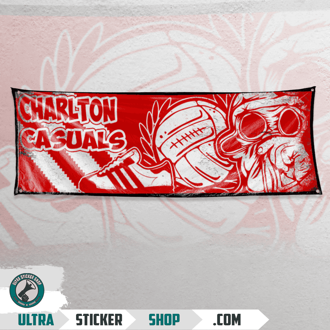 Charlton casuals Zastava