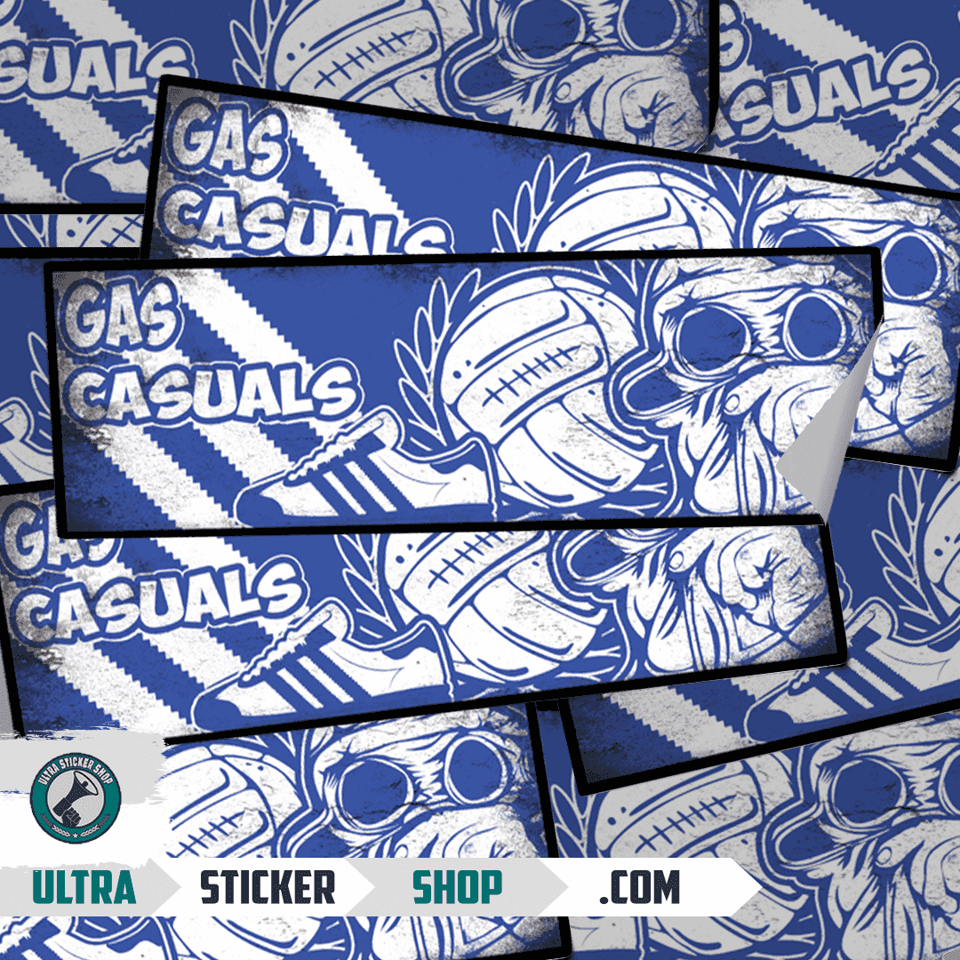 Gas casuals Autocolante