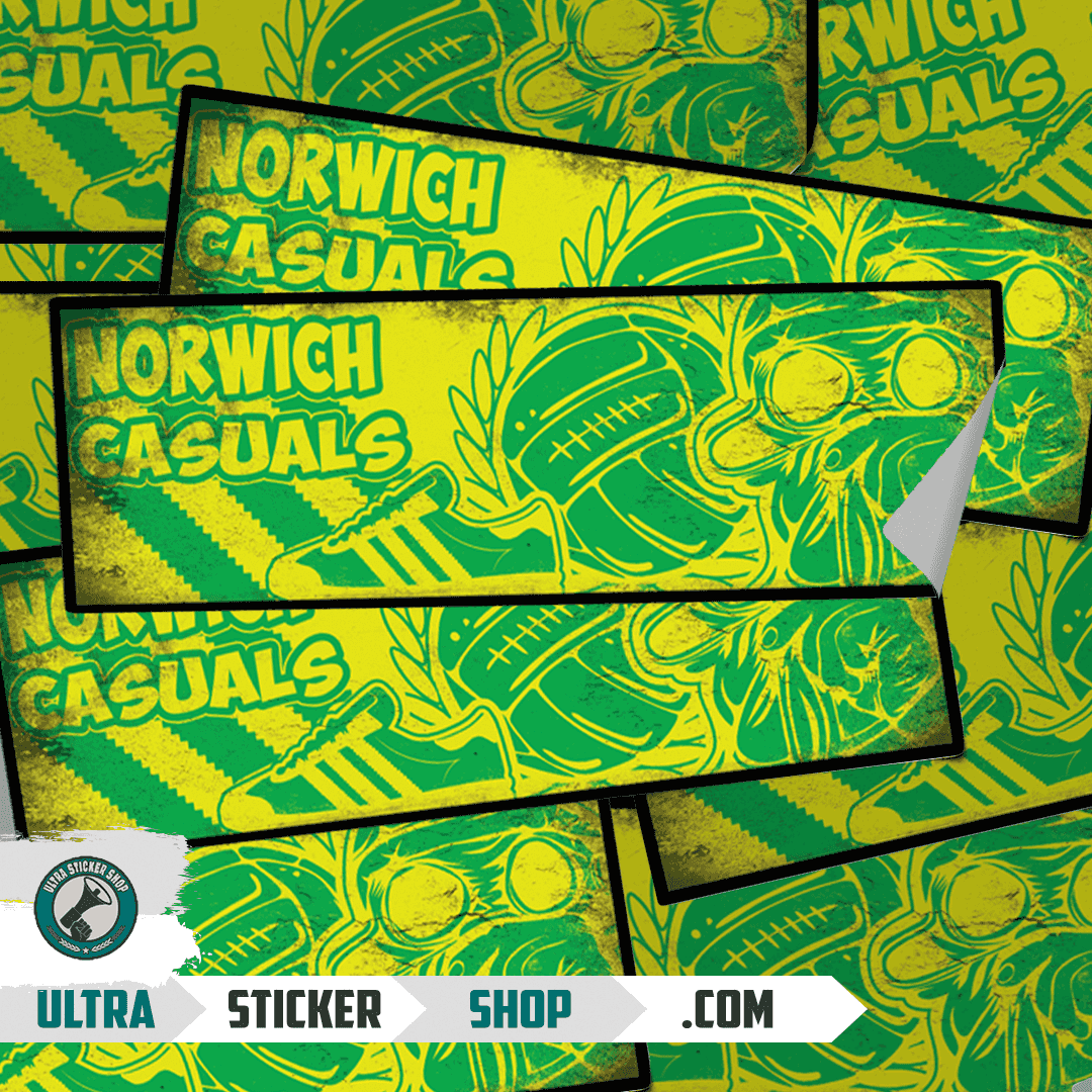 Norwich casuals Nalepnice