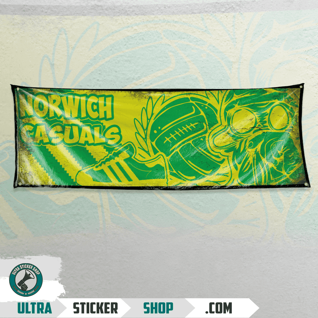 Norwich casuals Vlajka