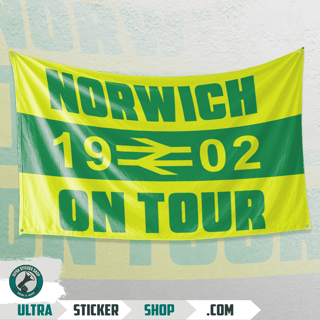 Norwich 1902 on tour Vlajka