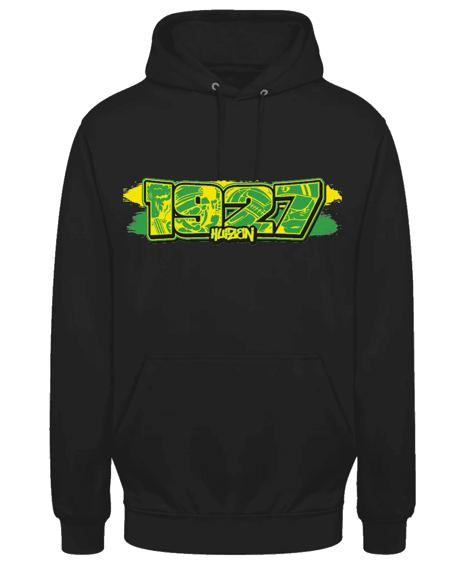 1927 Huizen Felpa con cappuccio