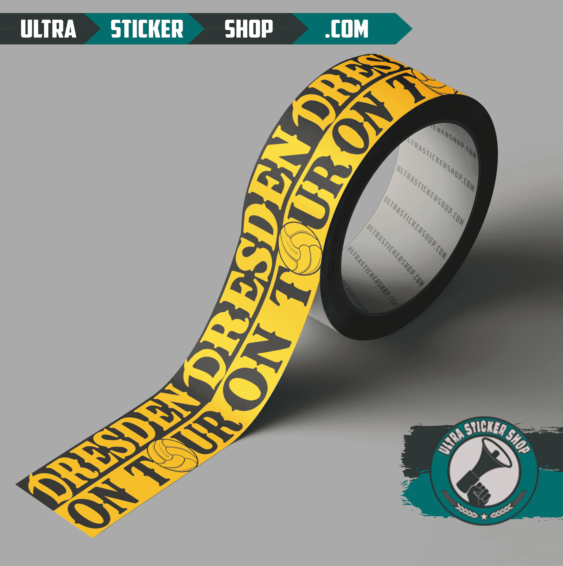 Dresden on tour Tape - 100 meter
