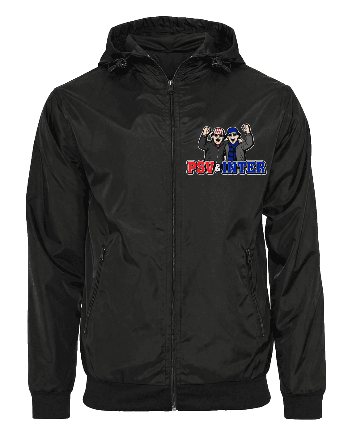 PSV & Inter Jacke mit abnehmbarer Balaclava