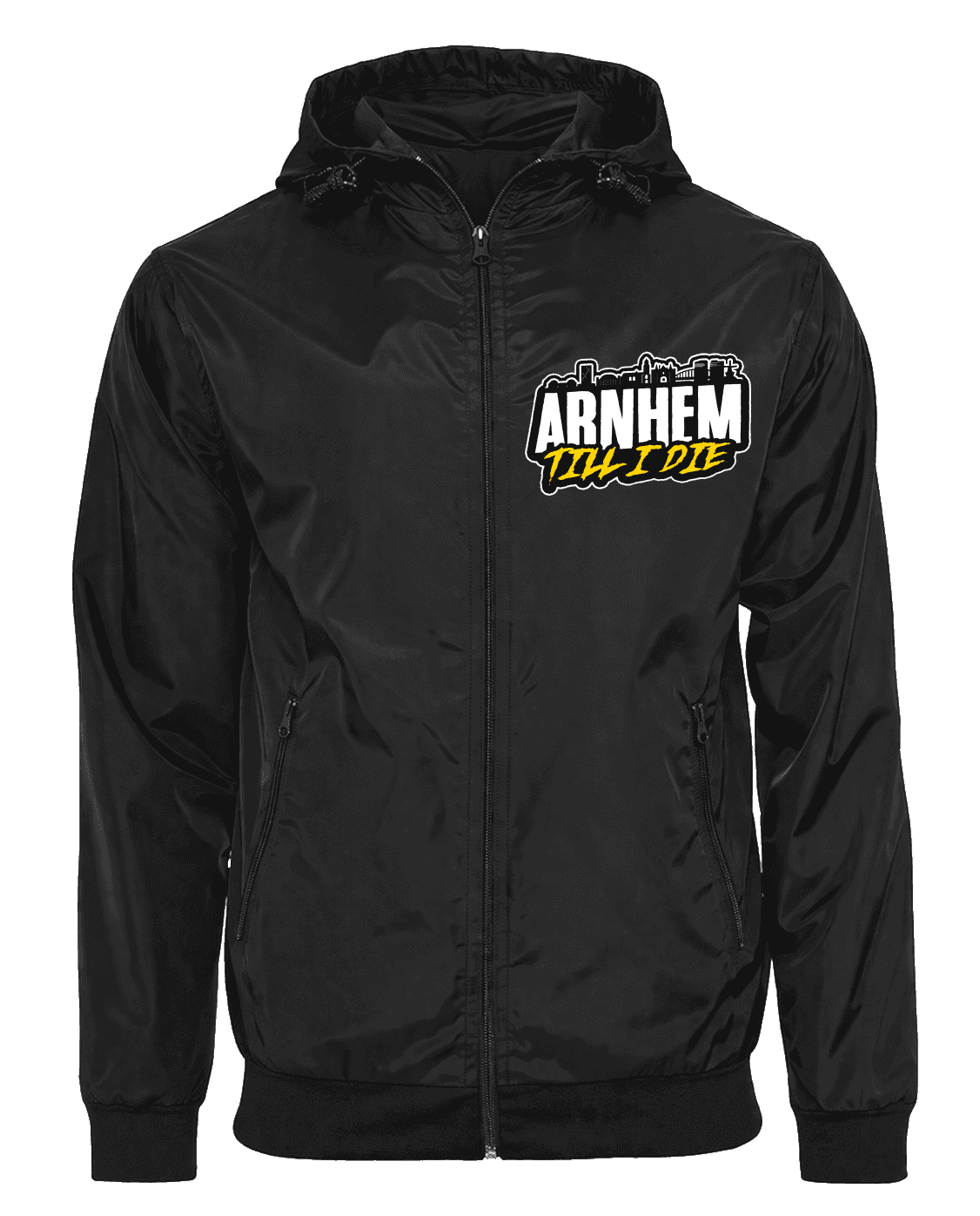 Arnhem Till I Die Jacke mit abnehmbarer Balaclava
