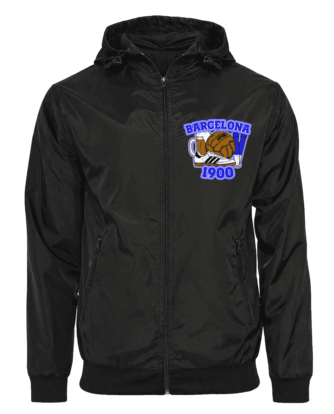 Barcelona 1900 Jacke mit abnehmbarer Balaclava