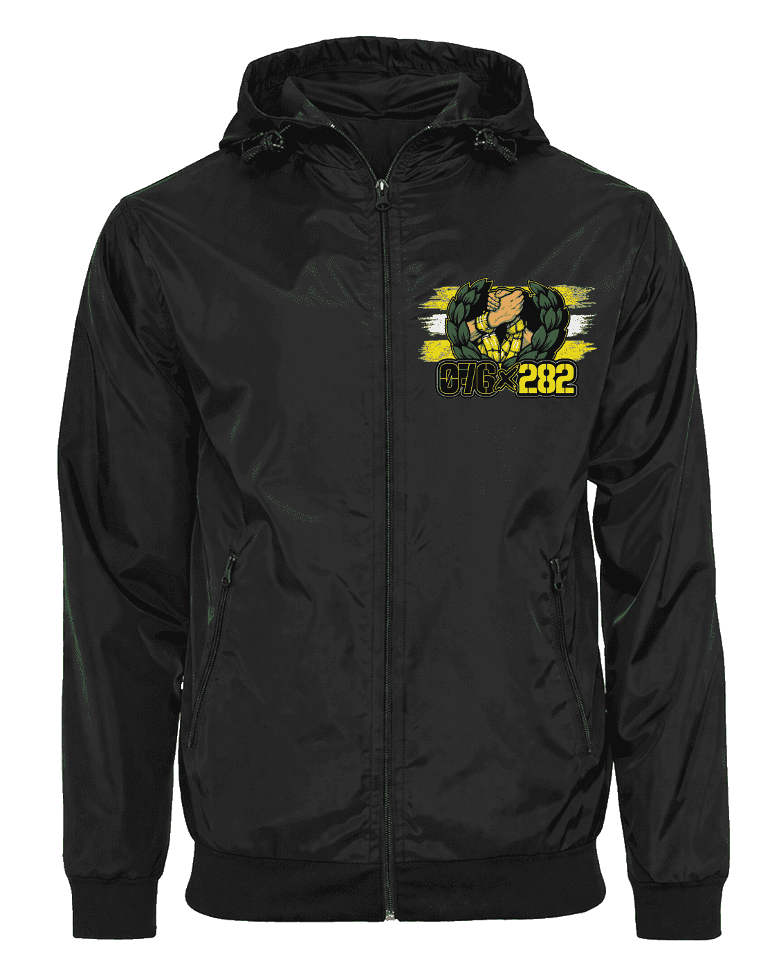 076x282 Jacke mit abnehmbarer Balaclava