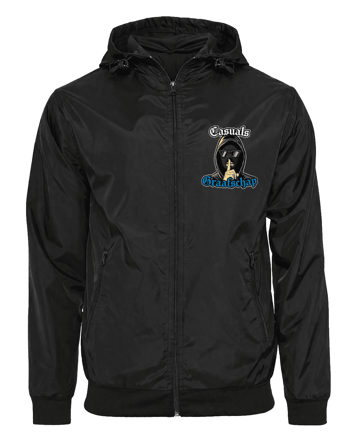 Casuals Graafschap Jaqueta com Balaclava Removível