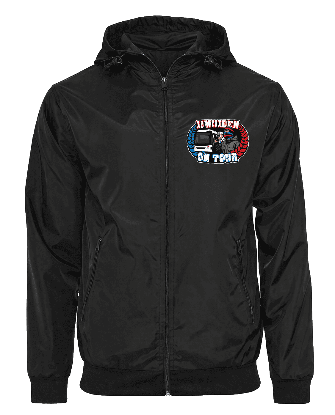 IJmuiden on tour Veste avec cagoule amovible