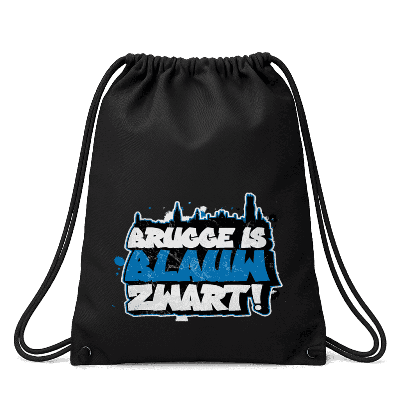 Brugge is blauw zwart! Sack Pack