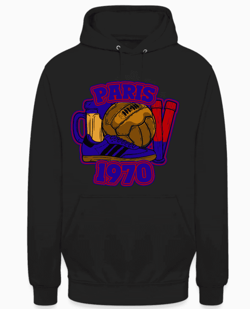 Paris 1970 Bluza z kapturem