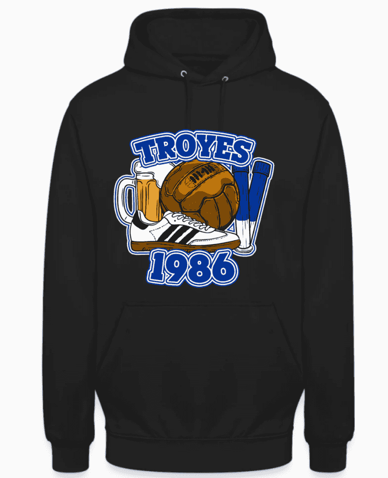 Troyes 1986 Bluza z kapturem