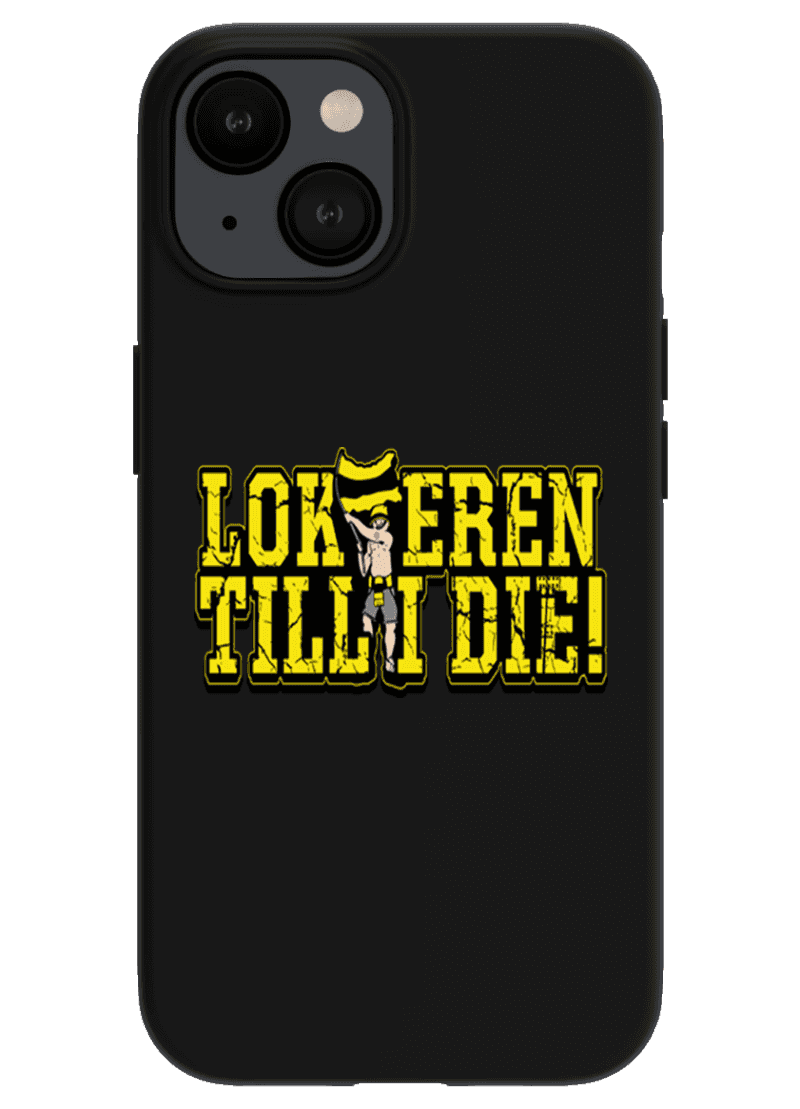 Lokeren till I Die iPhone-Hülle