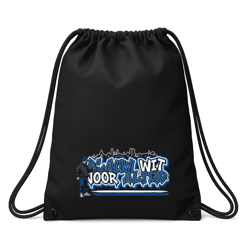 Blauw wit voor altijd Sack Pack